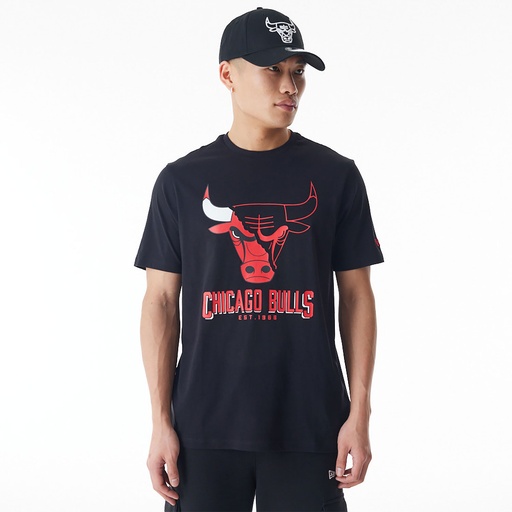 New Era NBA Logo Graphic Table Tee Chicago Bulls