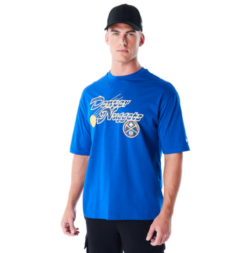 New Era NBA Script Os Tee Denver Nuggets 