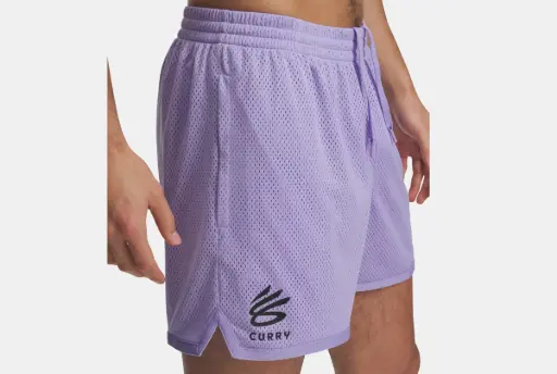 Under Armour Curry Splash Short Purple 