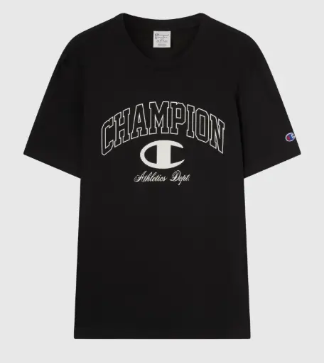 Champion T-shirt Street Varsity Noir 
