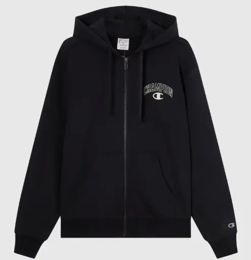 Champion Zippé Intégral Street Varsity Noir