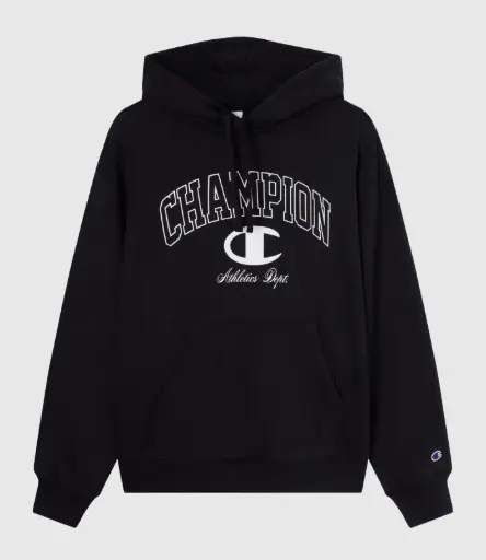 Champion Sweat à Capuche Street Varsity Black