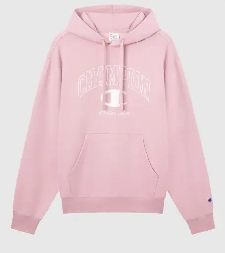 Champion Sweat à Capuche Street Varsity Pink