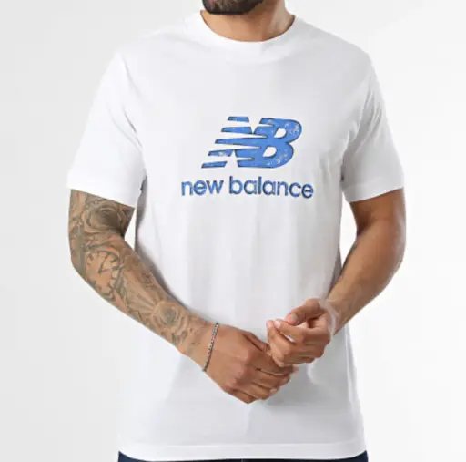 New Balance SE Stamp Tee White
