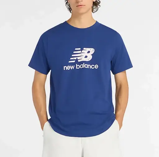 New Balance SE Stamp Tee Blue