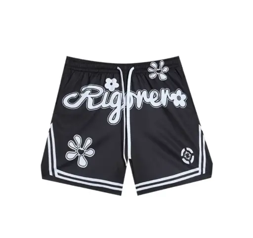 Rigorer Short Flower Black
