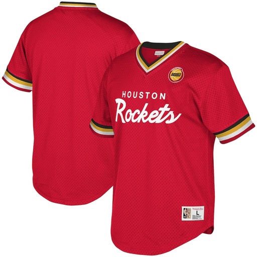 Mitchell & Ness Special Script Mesh Tee Houston Rockets