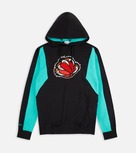 Mitchell & Ness NBA Color Blocked Fleece Hoody Grizzlies