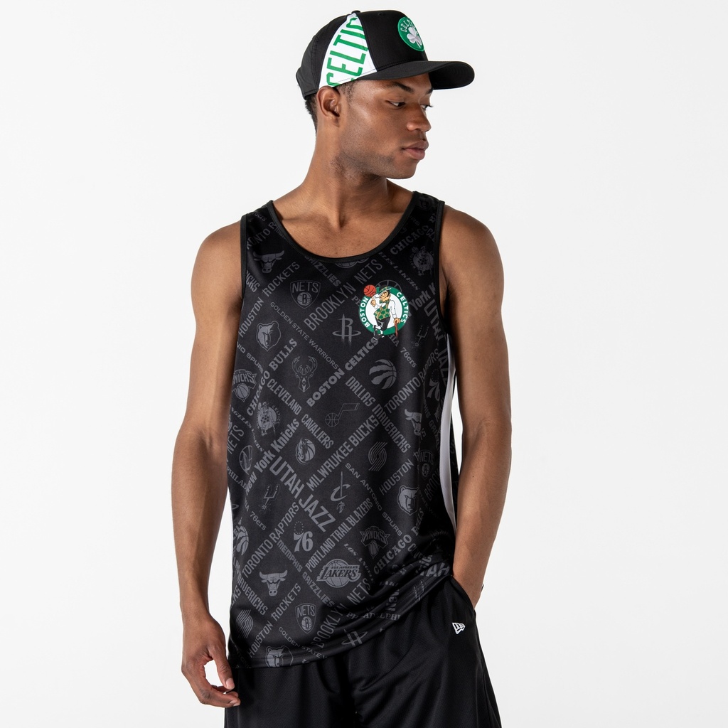 New Era NBA AOP Tank Boston Celtics